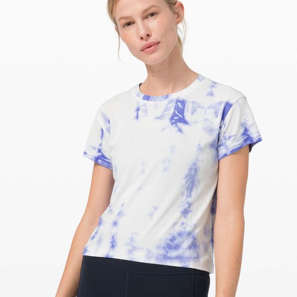 Lululemon Train to Be Short Sleeve *Shibori